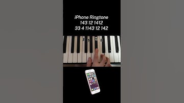 Thumbnail of iPhone ringtone marimba on piano 🎹 tutorial