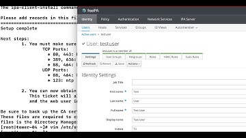 FreeIPA Installation Linux