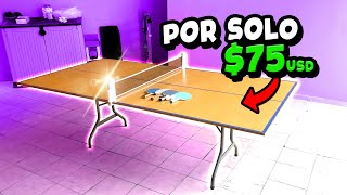 Cómo Hacer Mesa De Ping Pong Por 75
