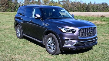Infiniti QX-80 How to set the Memory seat settings : 4k Widescreen.