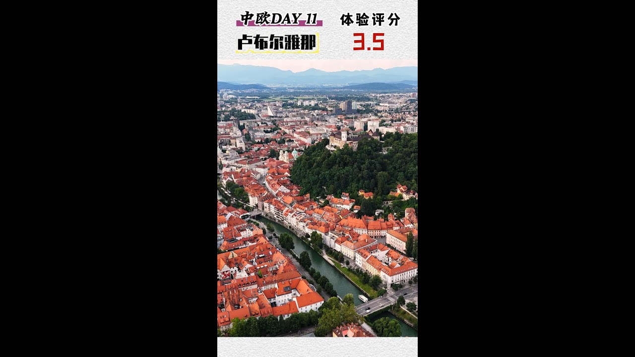 斯洛文尼亚首都 卢布尔雅那 Ljubljana, the capital of Slovenia