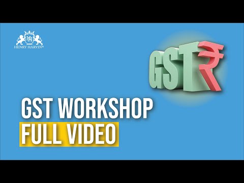 GST Workshop | Free GST Course Tutorial for Beginner | Online GST Training by Henry Harvin Education