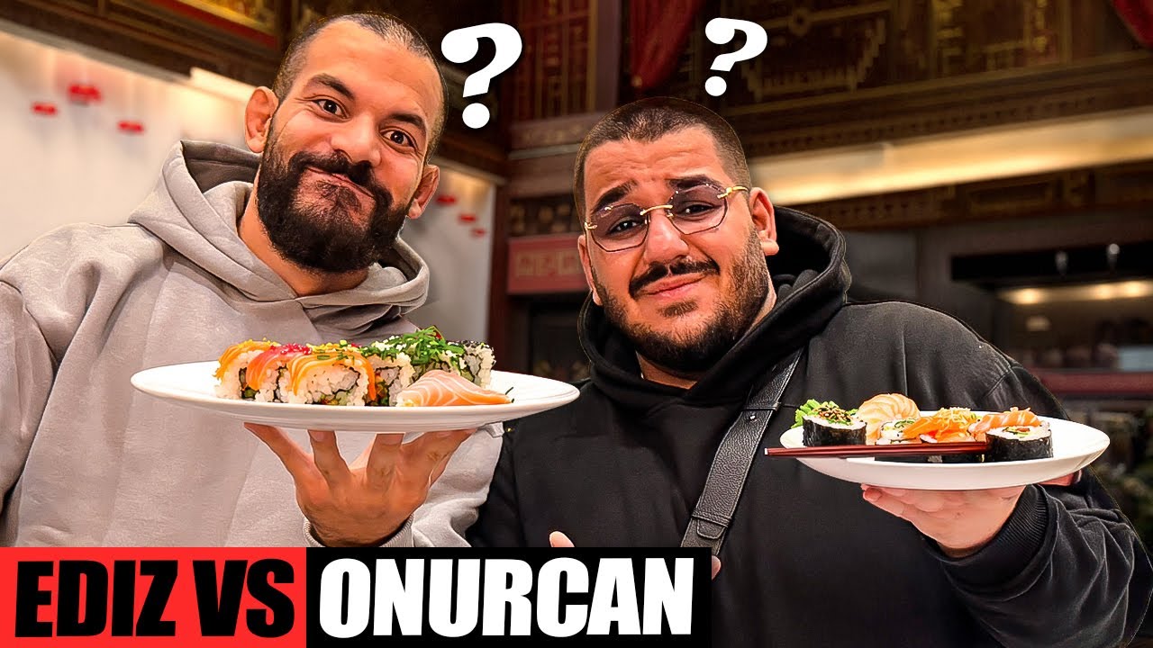 Das LECKERSTE SUSHI meines LEBENS⁉️😳 mit Onurcan  | VERSUS FOLGE #5 💥