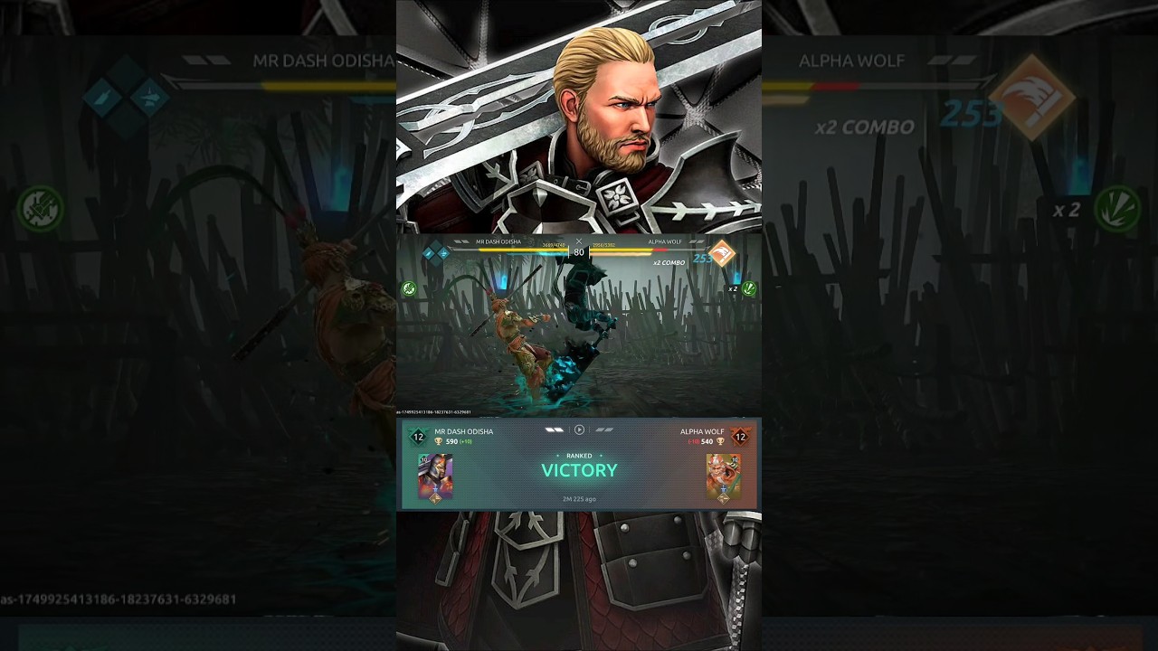 Invisible Marcus 😈💀| Marcus Vs MK| Shadow Fight 4 Arena 