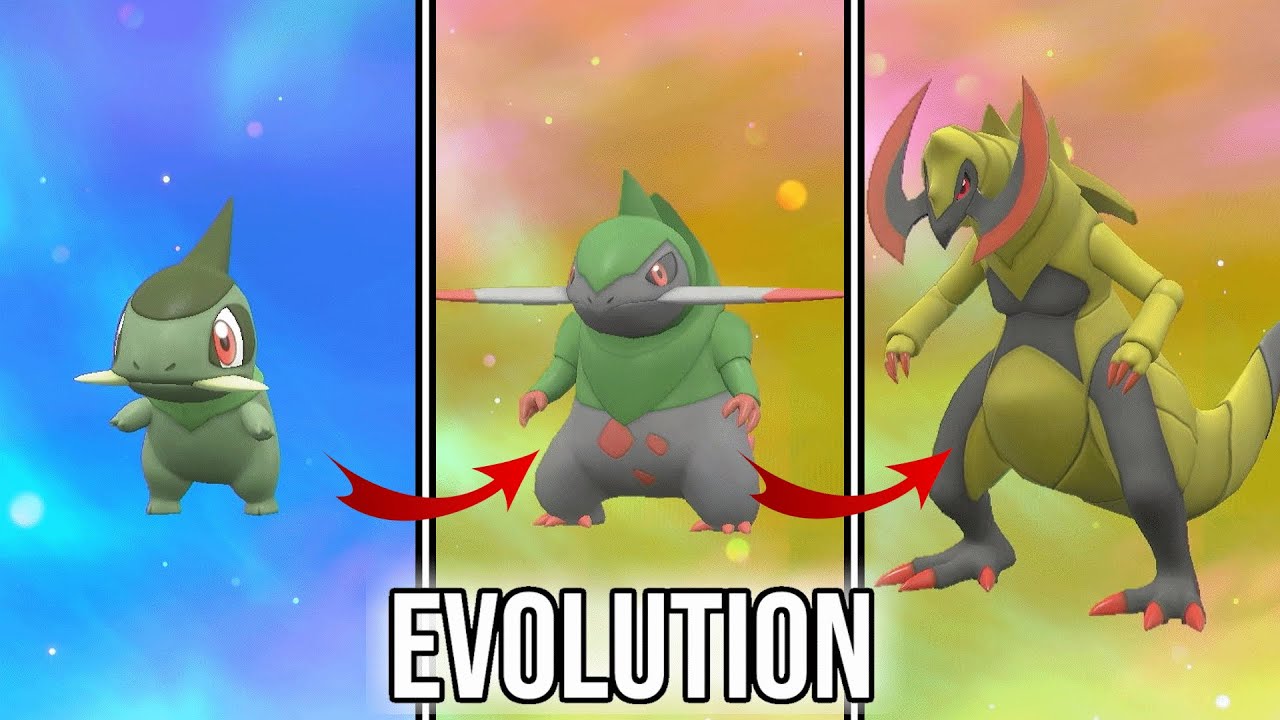 Axew | Fraxure | Haxorus | Evolution in Pokemon Scarlet & Violet | SV