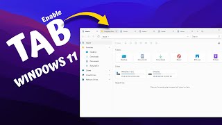 How To Enable New TAB Feature In Windows 11 File Explorer Like Web Browser! screenshot 5