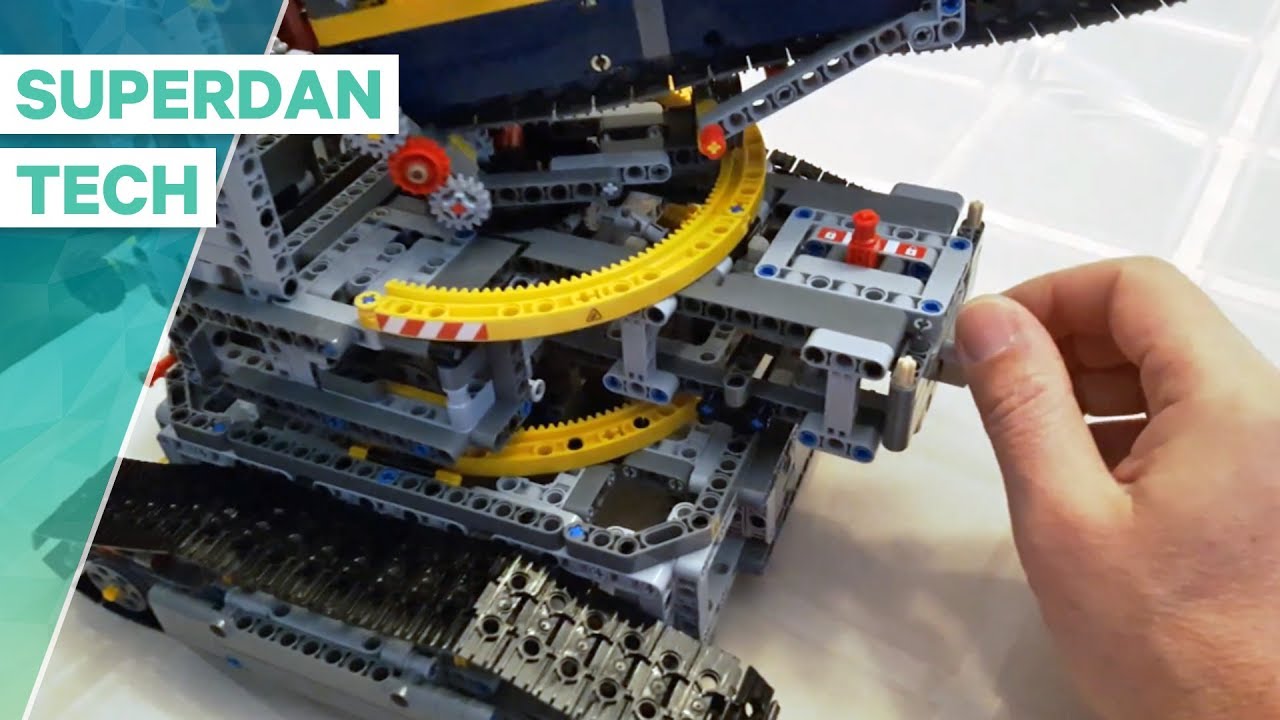 LEGO Technic bucket wheel excavator build part 3 YouTube