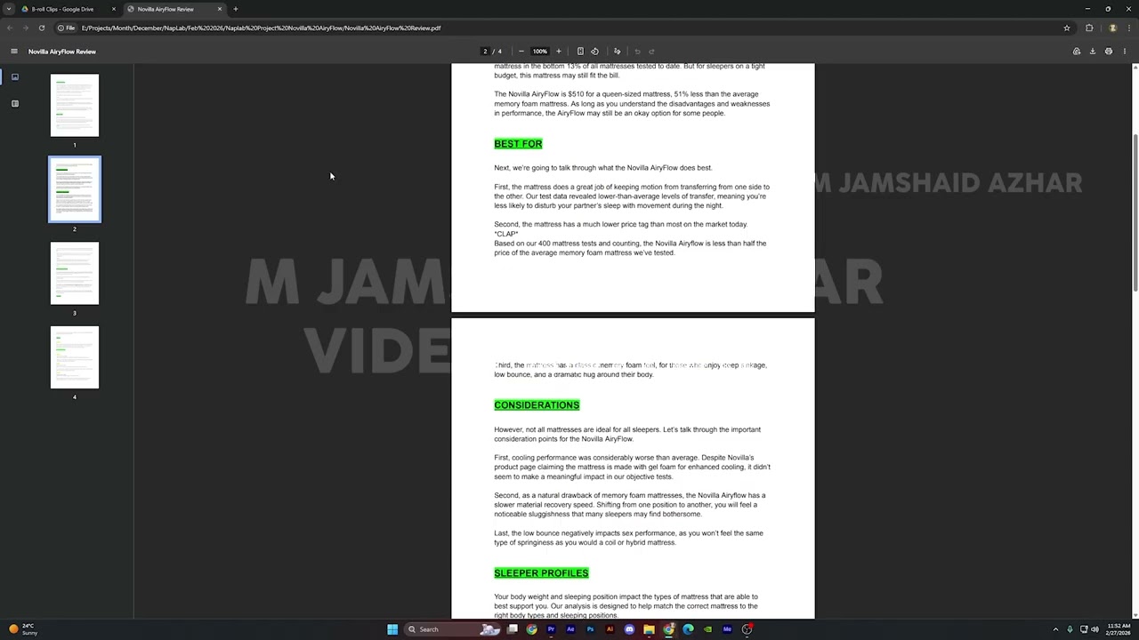 Full Project Raw To Final RoadMap