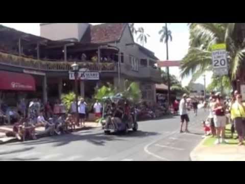 Lahaina, Maui 2012- Chapman Stick in a parade