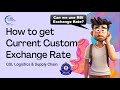 What is Different Between Custom Exchange Rate & RBI Exchange Rate In Import Export