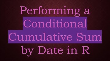 Performing a Conditional Cumulative Sum by Date in R