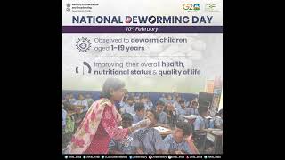 #NationalDewormingDay - Helping children & communities remain safe from worm infections
