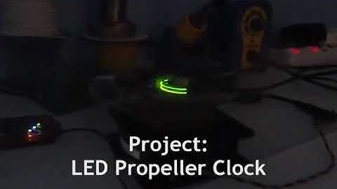 Project - LED Propeller Clock