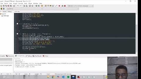 Tugas Grafika Komputer, membuat Titi pada DEVc++ menggunakan OPEN GL