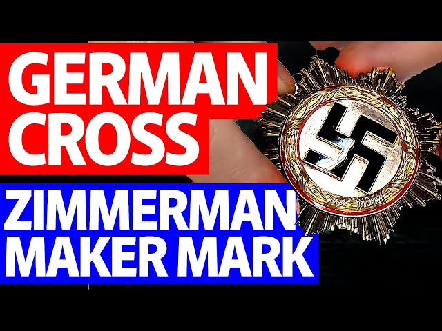 Ultra Rare German Cross in Gold Zimmermann #20 – Rare Collector's