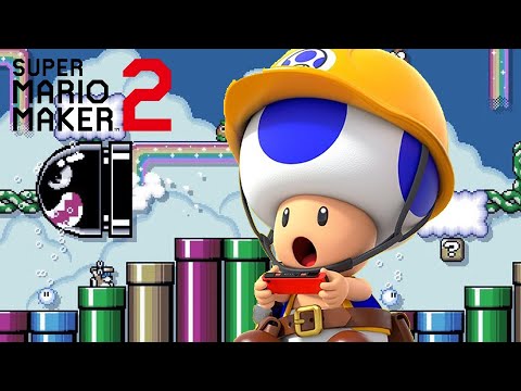Super Mario Maker 2 - Toad Wins By Doing Absolutely Nothing #2 - YouTube