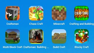 Craftsman, Chase Craft, Minecraft, Crafting and Building, Multi Block Craft, Craftsman Building screenshot 1