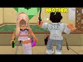 I Played With MY ANNOYING BROTHER in Roblox Murder Mystery 2..