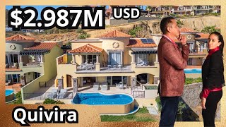 Villa Tour Inside Quivira, Cabo San Lucas | Cliffside Luxury for U.S. Buyers