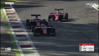 2017 GP3 Monza - Russell, Hubert and Aitken go 3-Wide