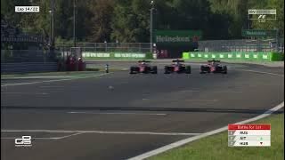 2017 GP3 Monza - Russell, Hubert and Aitken go 3-Wide