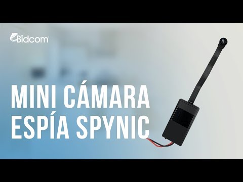 Mini Cámara Espía Spynic 1080p Oculta Camuflada Micrófono Spy HD MOD00001 