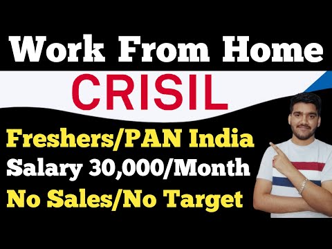 Work From Home Jobs For Freshers | CRISIL Is Hiring | Data Analyst Jobs | Latest Jobs For Graduates