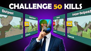 50 Kills CHALLENGE is INSANE in Mini Militia  2026 !! screenshot 1