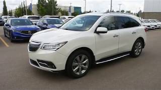 2015 Acura MDX SHAWD Elite Walk Around Review | West Side Acura in Edmonton Alberta