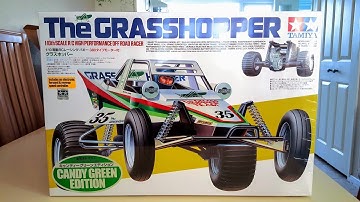 Tamiya Grasshopper Candy Green Edition Build Pt 1