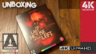 The Last House on the left 2009 4K Ultra Blu-ray Arrow Limited edition Unboxing