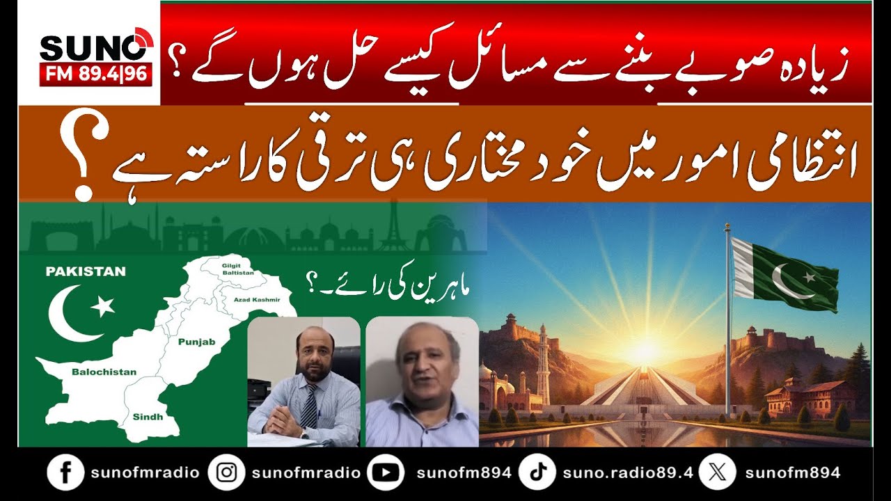 Should Pakistan Be Divided into Smaller Provinces? | A Roadmap to Better Governance & Development