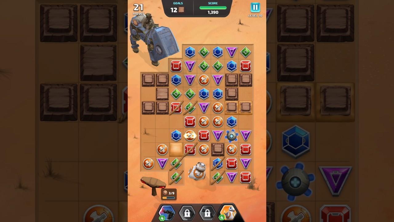 Star Wars: Puzzle Droids™ - Android gameplay GamePlayTV