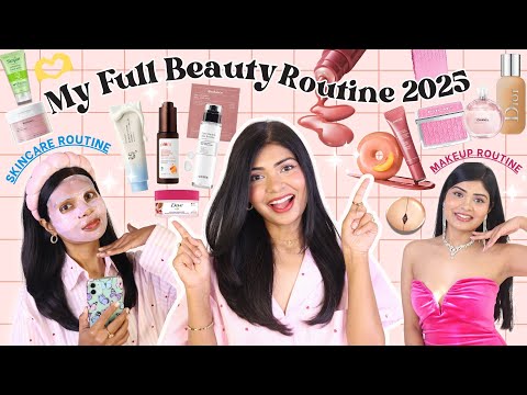 My Full Beauty Routine 🧖🏻‍♀️ Shower, Skincare, Makeup & Haircare Faves 🫶