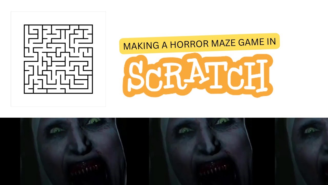 I Made A HORROR MAZE GAME In SCRATCH! YouTube