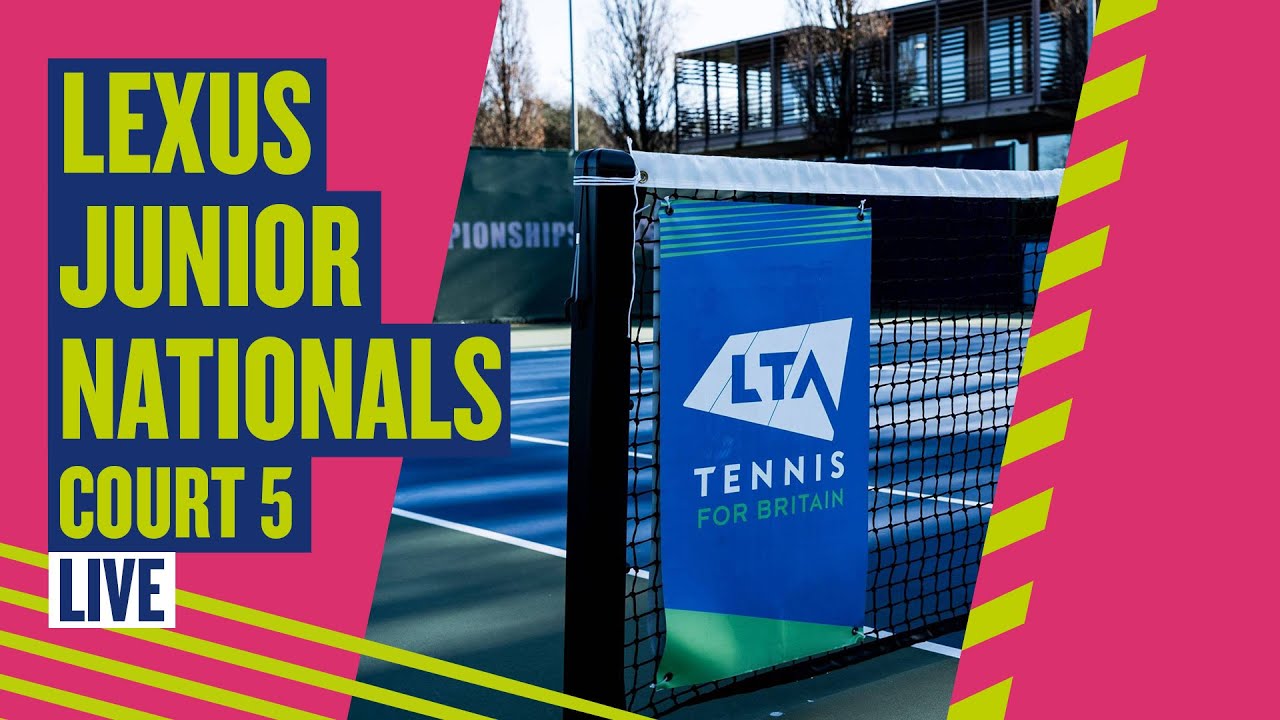 🔴 LIVE Lexus Junior Nationals 18U | Outdoor Court 5 | LTA