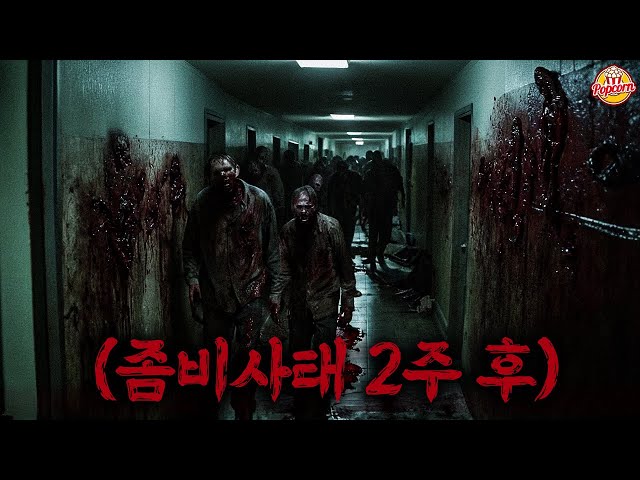 수천 마리의 좀비들과 함께, 아파트 안에 갇혀버린 남자라는 미친소재로? 한국영화와 똑같은 각본으로 만든 좀비영화 【4K,결말포함】