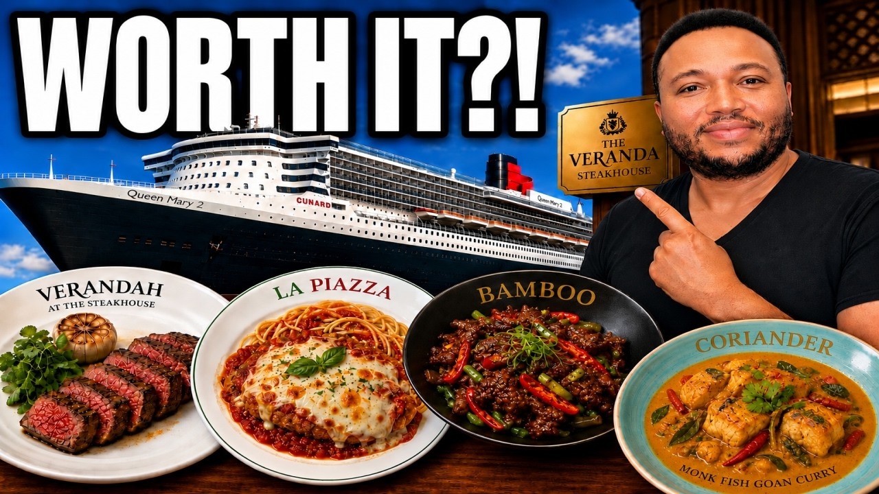 I Tested Every Specialty Restaurant on Cunard's Queen Mary 2