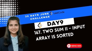 167. Two Sum II - Input Array Is Sorted