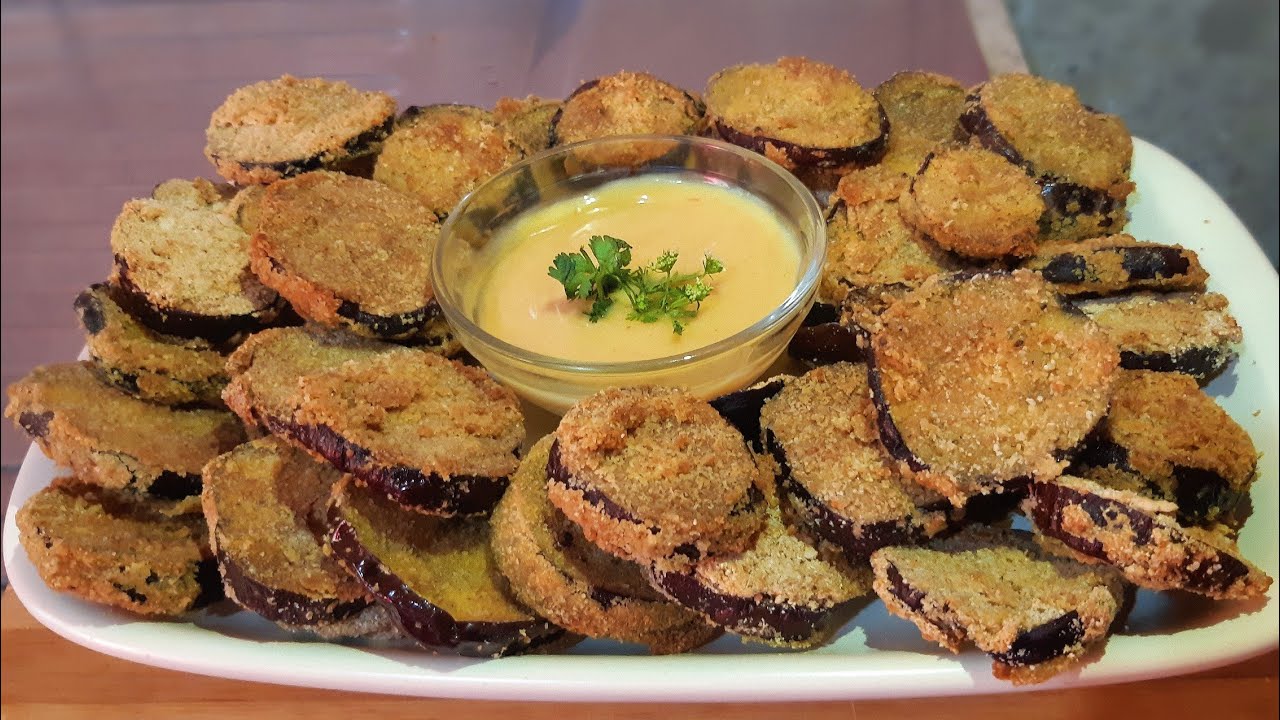 BERINJELA À MILANESA NA AIRFRYER, SUPER CROCANTE | DICAS DA VALL