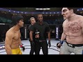 Bruce Lee vs. New Frankenstein (EA sports UFC 3)