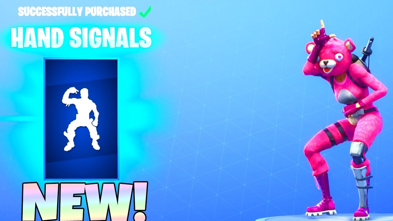 NEW! MINI TAKE THE L Emote! (HOT STUFF Emote NEW Item shop ...