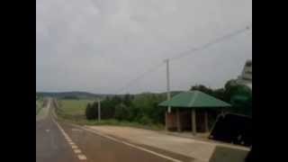 Ruta Nacional 12 altura del puente del Arroyo Yabebirí, Mártires, Misiones...