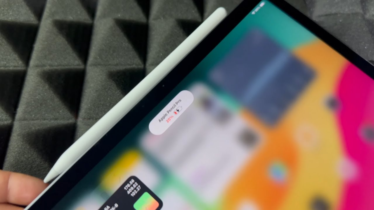 How to Charge Apple Pencil Pro with iPad Air 11 inch - YouTube