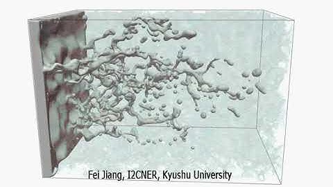 Two Phase Flow in Porous Media by LBM