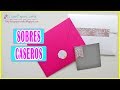 Cómo hacer SOBRES de papel de cualquier medida | Tutorial Super Fácil | DIY Luisa PaperCrafts