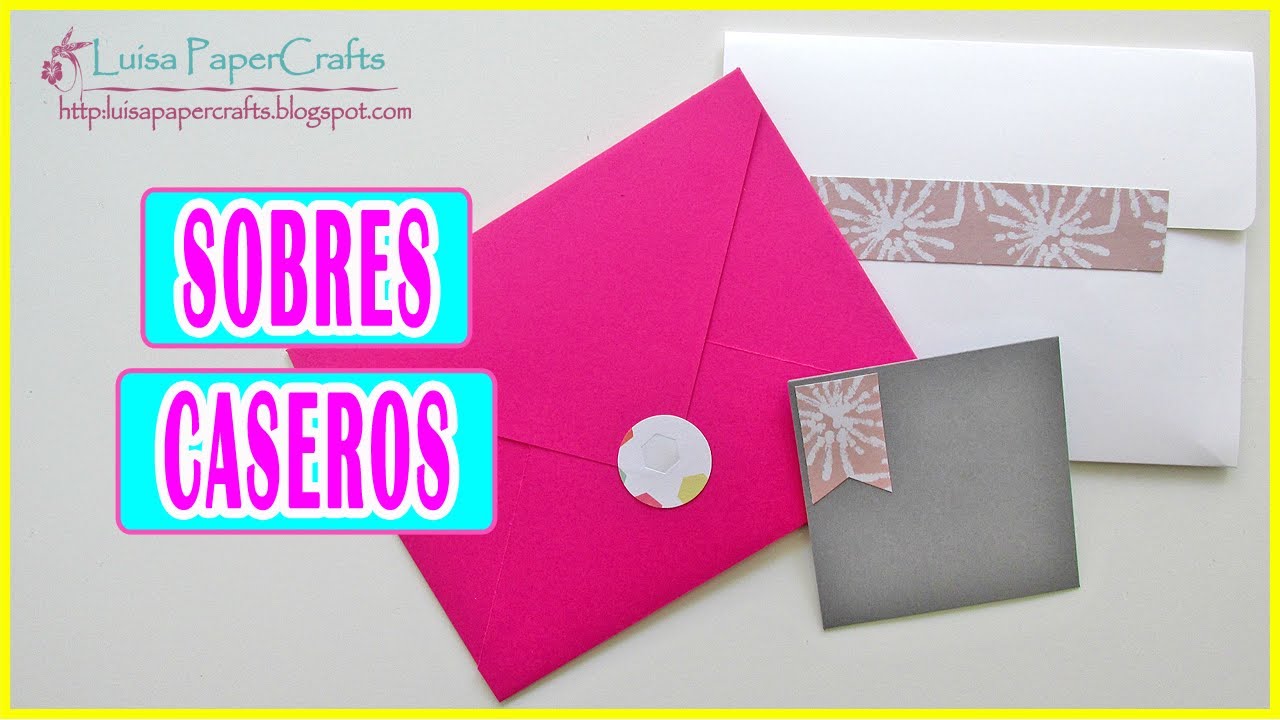 Cómo hacer un sobre de cartas