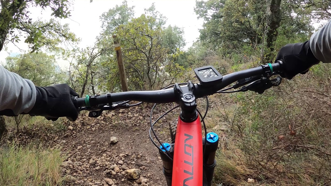 Ancin, agujero de Ollo, enduro mtb Navarra 4k