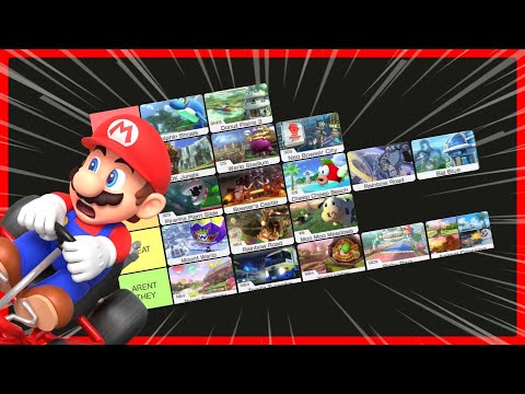TIER LIST of all the Mario Kart 8 Deluxe tracks (before booster pass dlc of course lololol haha fun) - TIER LIST of all the Mario Kart 8 Deluxe tracks (before booster pass dlc of course lololol haha fun)