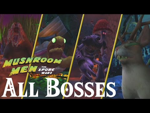 Mushroom Men : The Spore Wars (Wii) // All Bosses